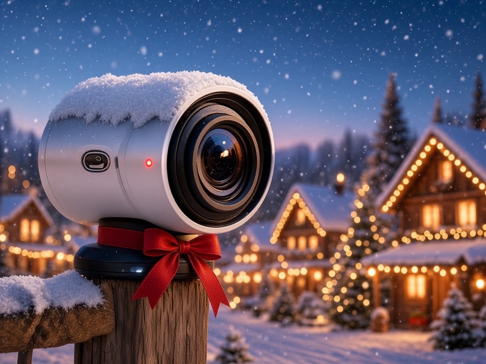 Une webcam filmant le village