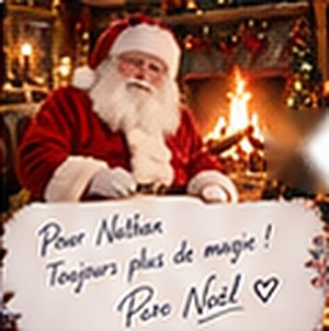 Photo dédicacée « Pour Nathan, toujours plus de magie ! »