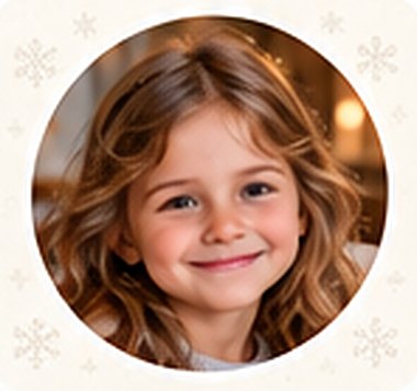 Portrait de Léa, souriante