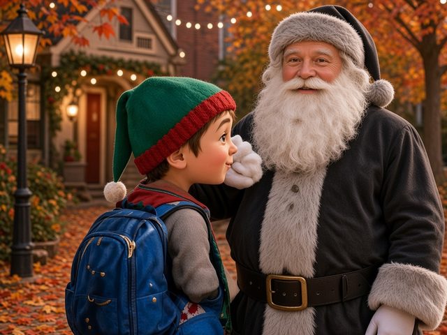 Le Père Noël en septembre