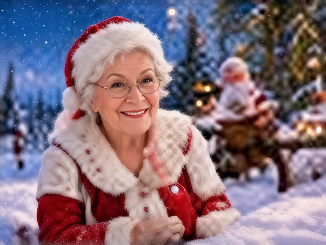 La Mère Noël en janvier