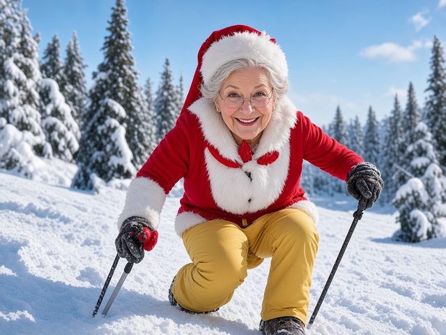 La Mère Noël en février