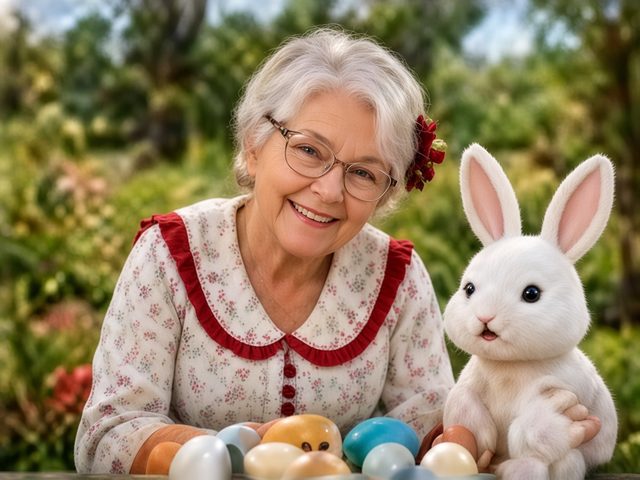 La Mère Noël en avril