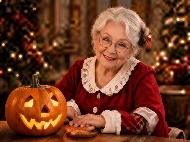 La Mère Noël en octobre