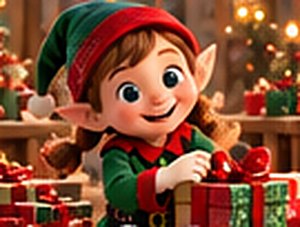 Lili, la lutine experte des cadeaux