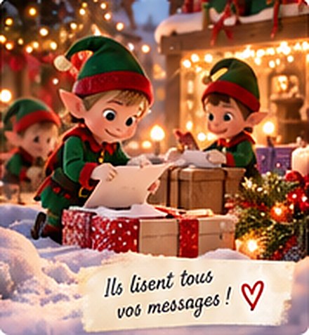 Des lutins trient les lettres dans la neige : Ils lisent tous vos messages !
