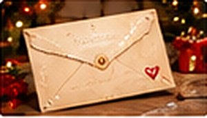 Une enveloppe scellée pour le Père Noël