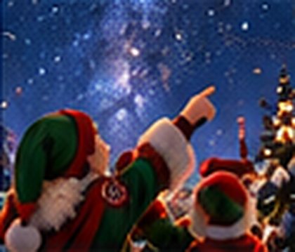 Des lutins montrent les étoiles