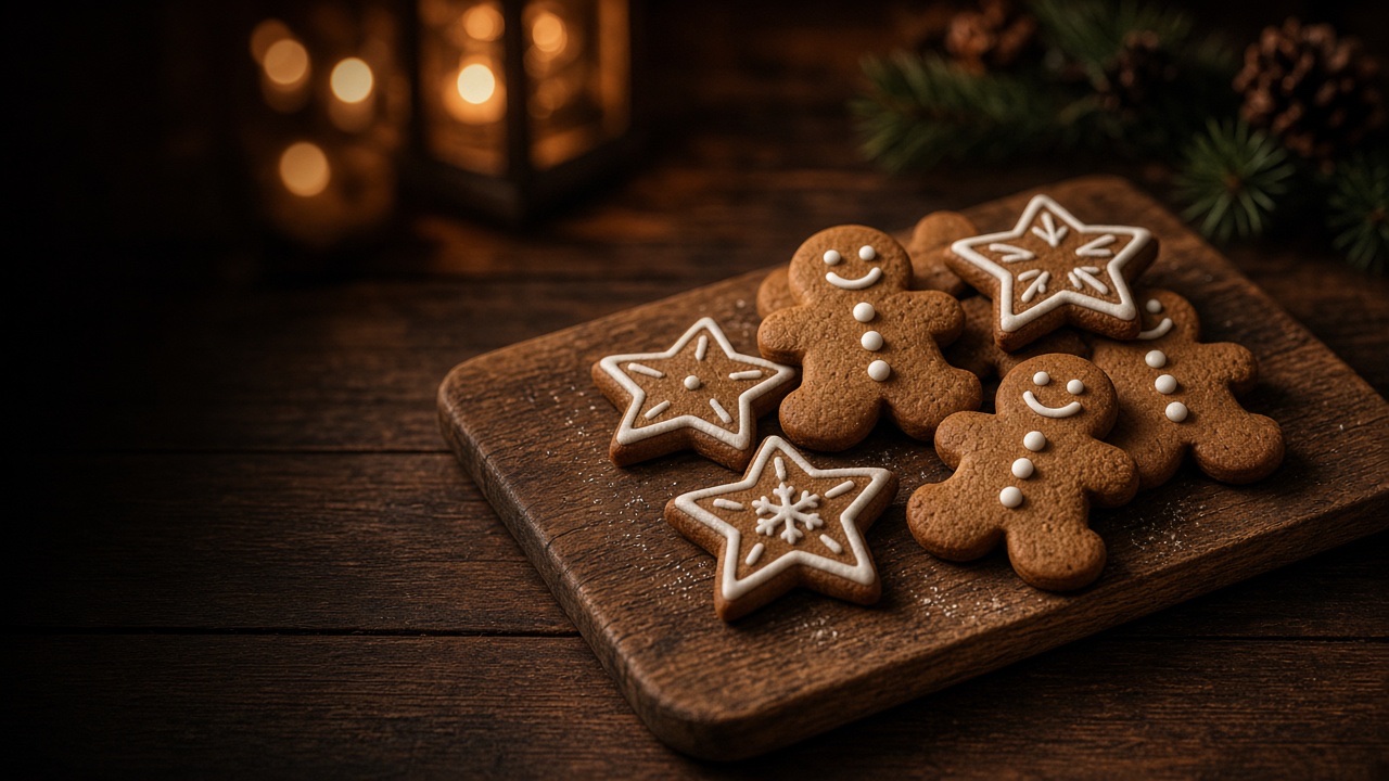 Biscuits en pain d'épices