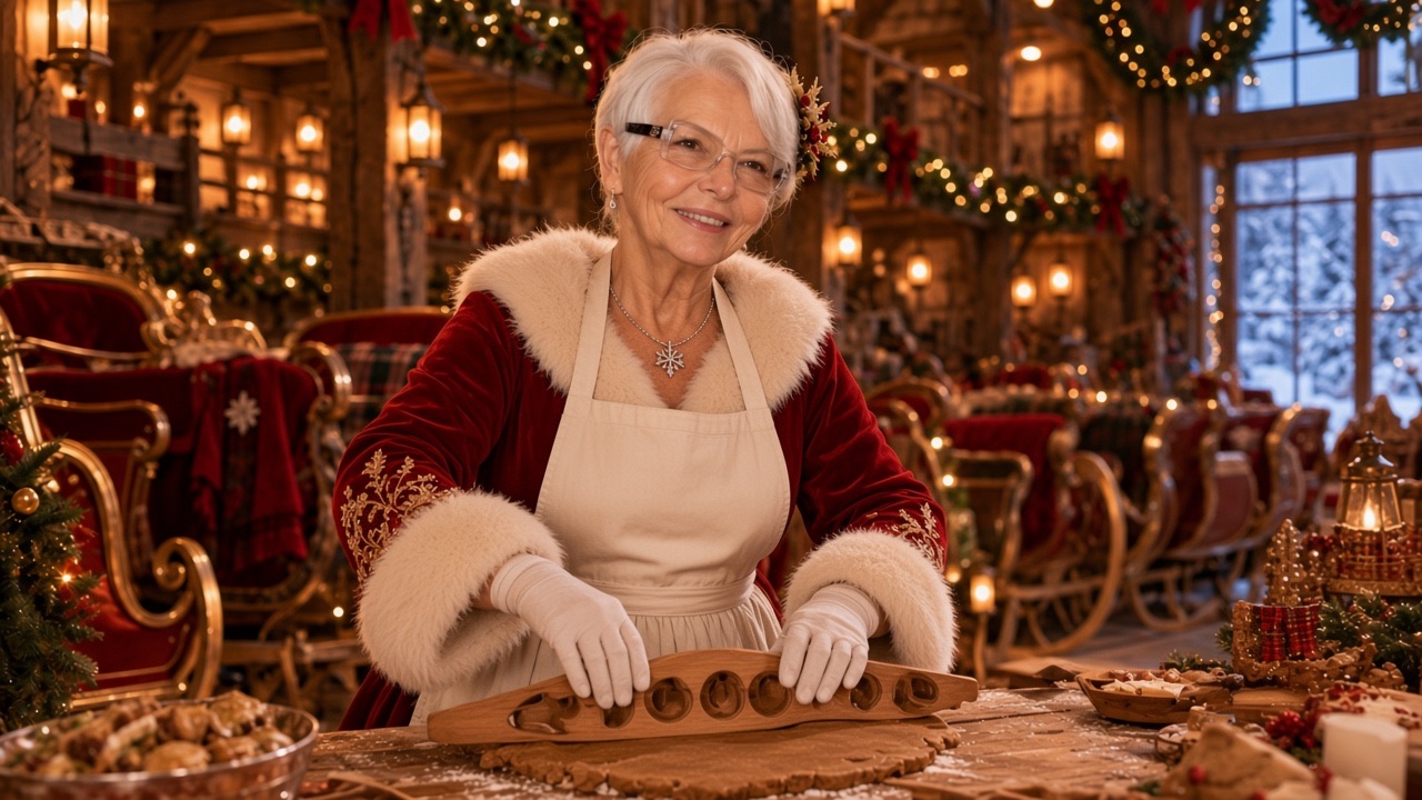 Spéculoos maison, préparé par la Mère Noël