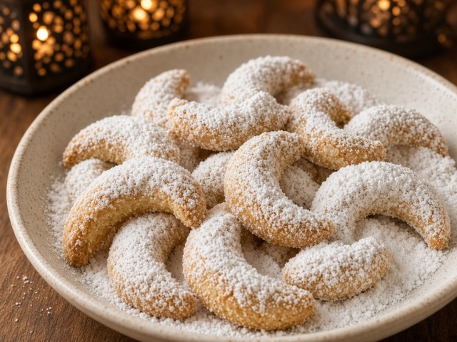 Enrober, Vanillekipferl