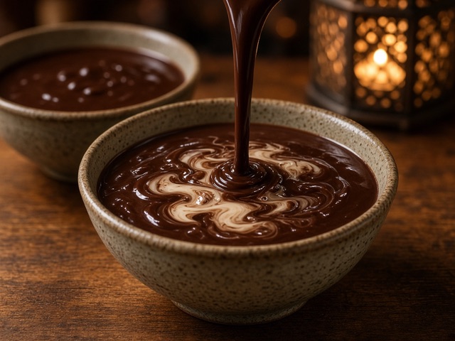 Servir, Chocolat chaud onctueux