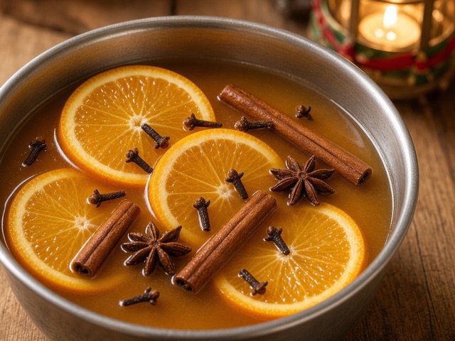 Épices, Jus de pomme épicé