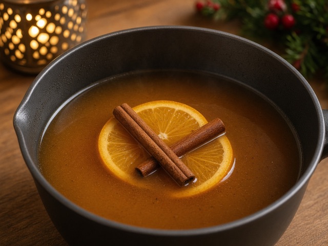 Reposer, Jus de pomme épicé