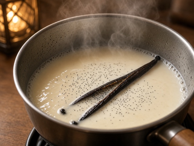 Infuser, Chocolat blanc à la vanille