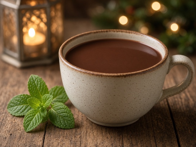 Servir, Cacao à la menthe