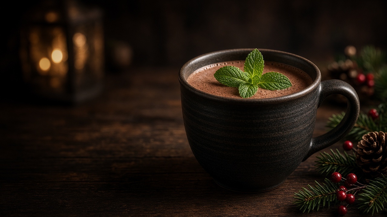 Cacao à la menthe