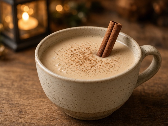 Servir, Lait d'avoine à la cannelle
