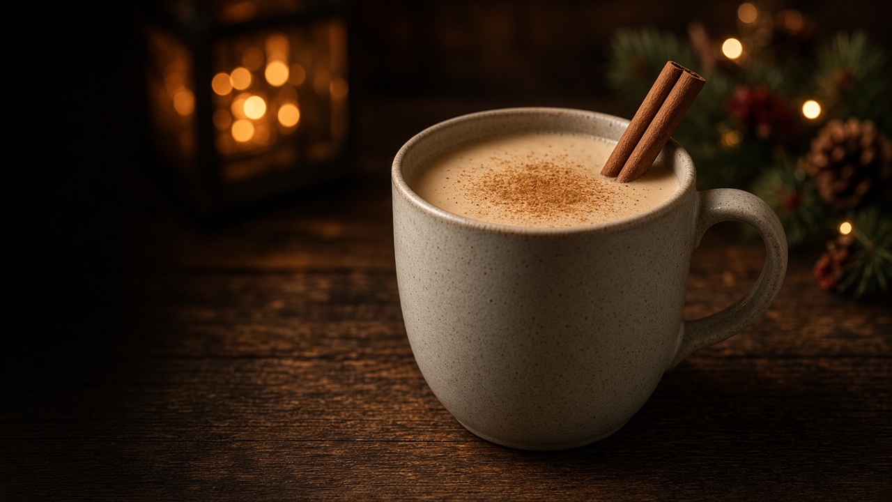 Lait d'avoine à la cannelle