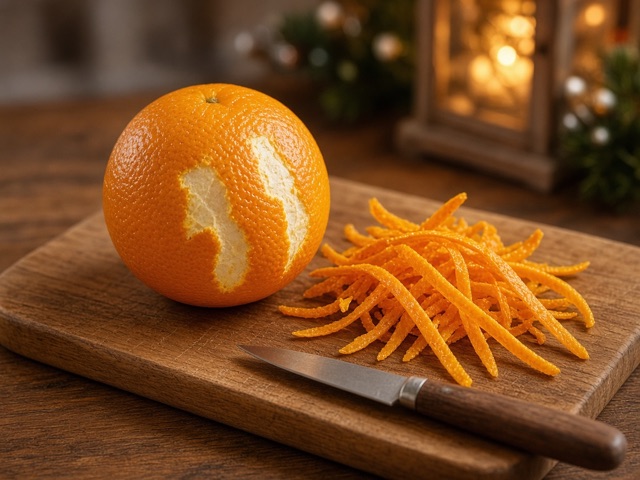 Écorce, Infusion orange-cannelle