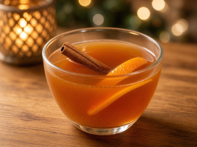 Servir, Infusion orange-cannelle