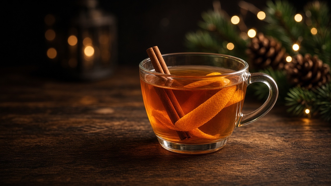 Infusion orange-cannelle
