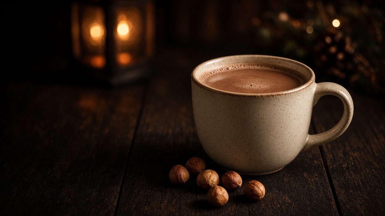 Chocolat chaud noisette