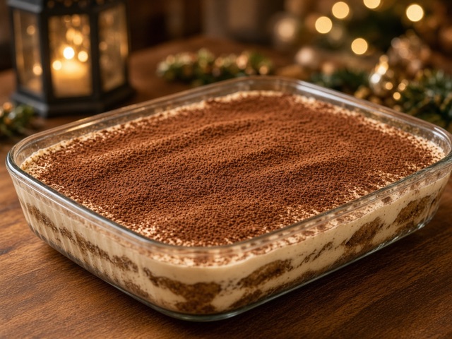 Repos, Tiramisu de Noël