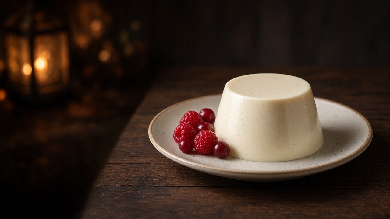 Panna cotta aux fruits