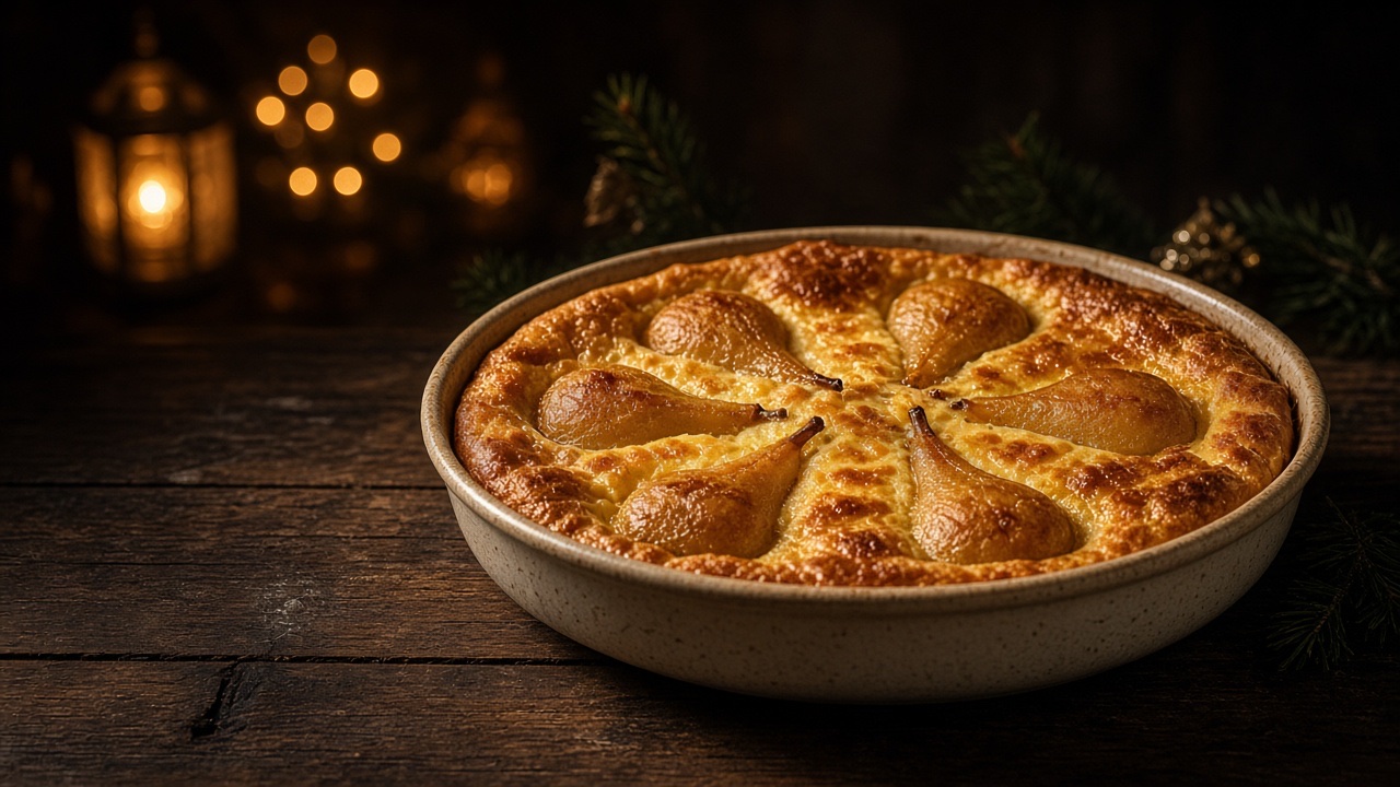 Clafoutis aux poires