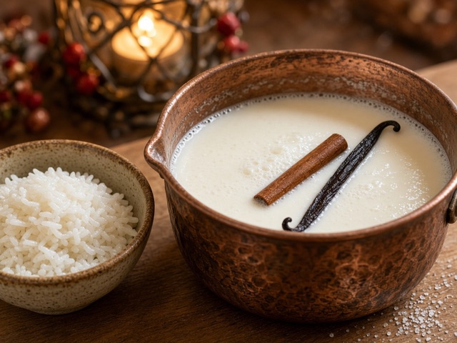 Démarrer, Riz au lait à la cannelle