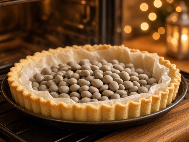 Cuire à blanc, Tarte au citron meringuée