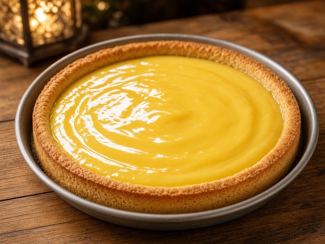 Garnir, Tarte au citron meringuée