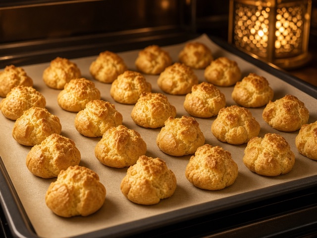 Cuire, Profiteroles