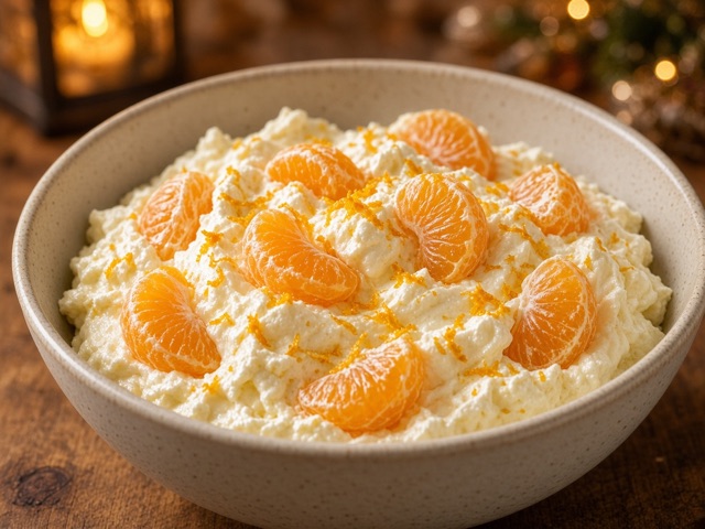Crème, Roulé à l'orange et à la clémentine
