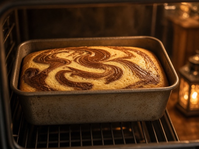 Cuire, Cake marbré