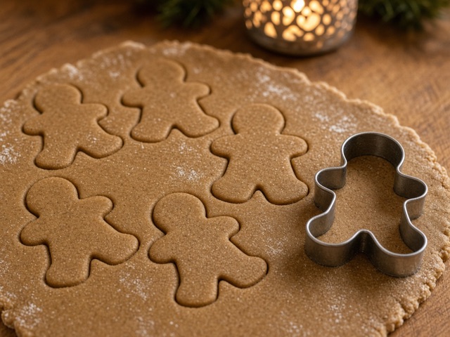 Découper, Biscuits bonhommes