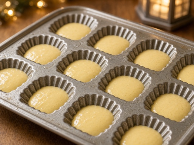 Moules, Madeleines de Noël