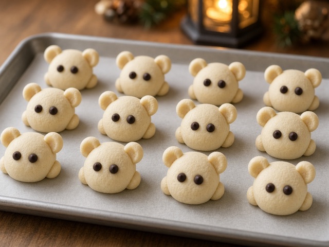 Yeux, Biscuits oursons