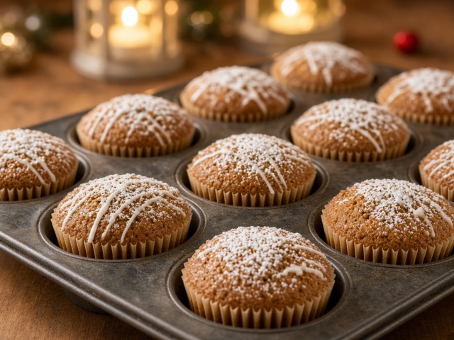Froid, Cupcakes au pain d'épices