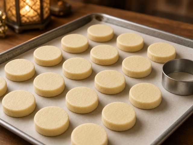 Ronds, Sablés à la confiture des enfants