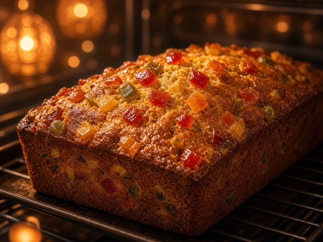 Cuire, Cake aux fruits confits