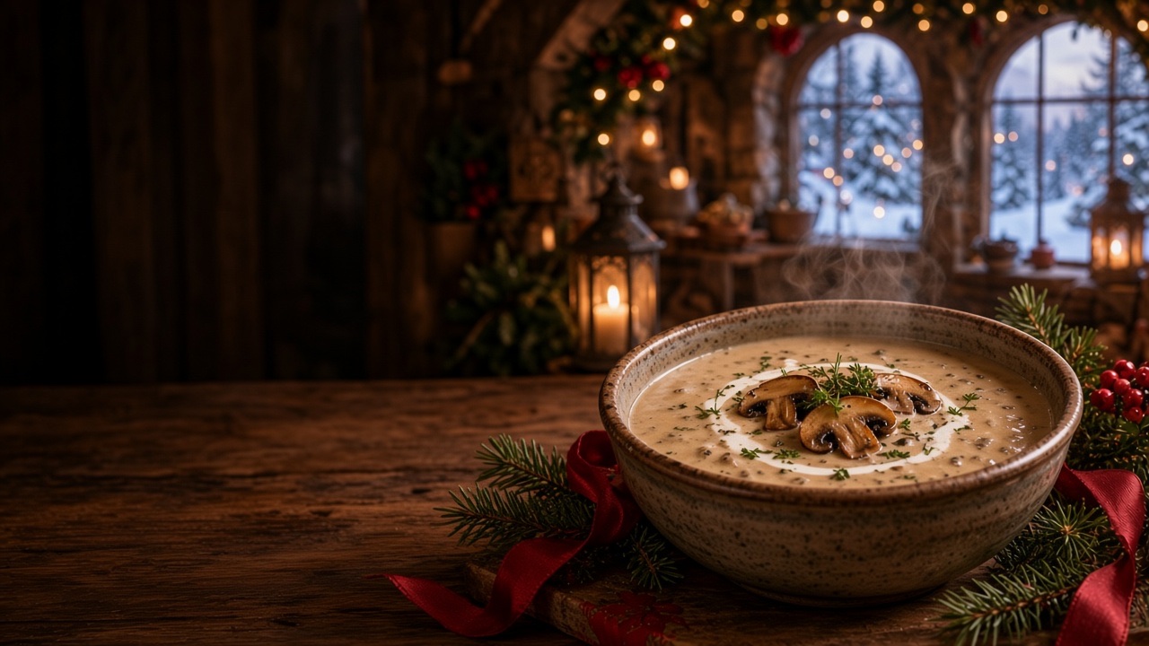 Velouté de champignons