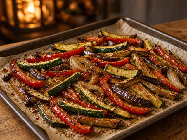 Rôtir, Terrine de légumes rôtis