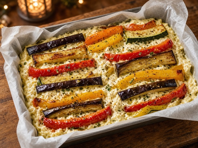 Monter, Terrine de légumes rôtis