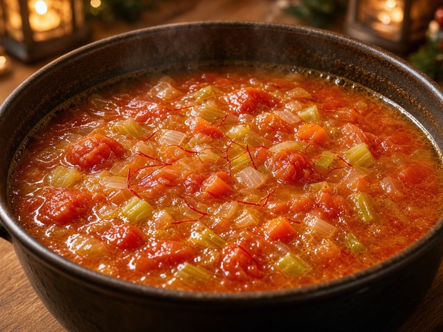 Tomater, Soupe de poisson du village
