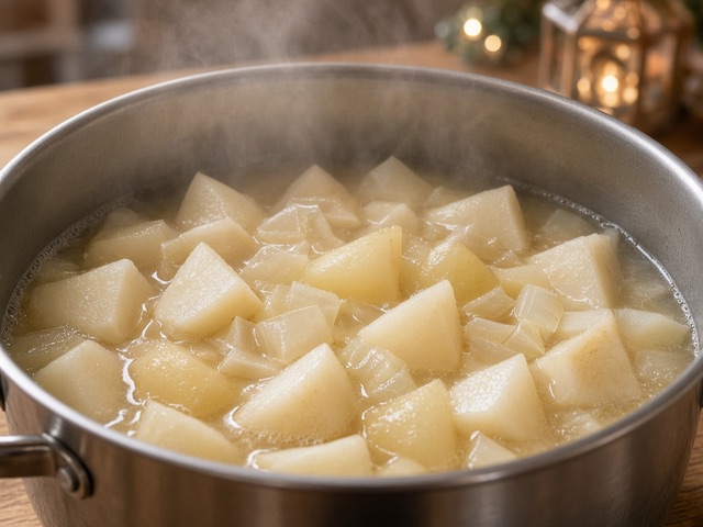 Cuire, Velouté de panais à la poire