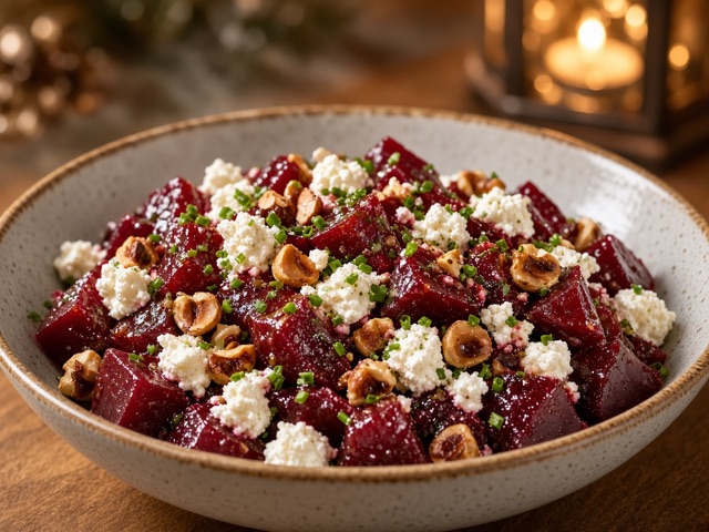 Assaisonner, Salade de betterave et chèvre