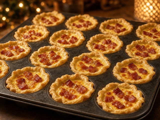 Cuire, Mini quiches lorraines