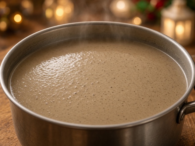 Mixer, Cappuccino de champignons